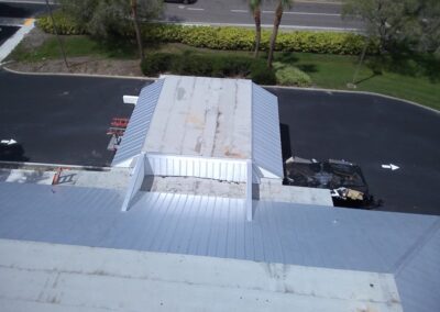 5-V Metal and Modified Roofing System Installation Sarasota FL Bringman Roofing