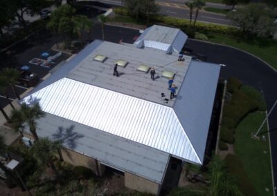 5-V Metal and Modified Roofing System Installation Sarasota FL Bringman Roofing (6)